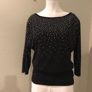 Adorable studded top!